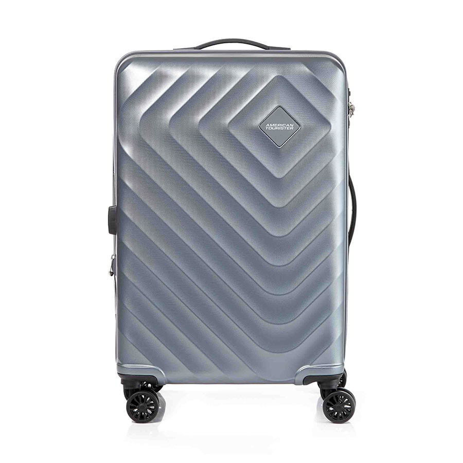 Vali kéo Senna AMERICAN TOURISTER - MỸ: Cần đẩy ống đôi chắc chắn và hệ thống bánh xe đôi xoay 360° vận hành êm ái, ổn định. Lớp lót nội thất được làm từ chất liệu tái chế rPET và được xử lý kháng khuẩn bởi công nghệ từ Microban