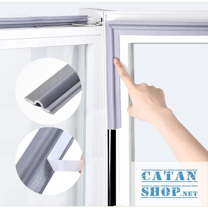 Cuộn 3m RON CHẶN KHE CỬA ĐA NĂNG CHỐNG GIÓ LÙA, NGĂN CÔN TRÙNG, GIẢM TIẾNG ỒN, KHÓI BỤI, GIỮ NHIỆT GD492-Roncua