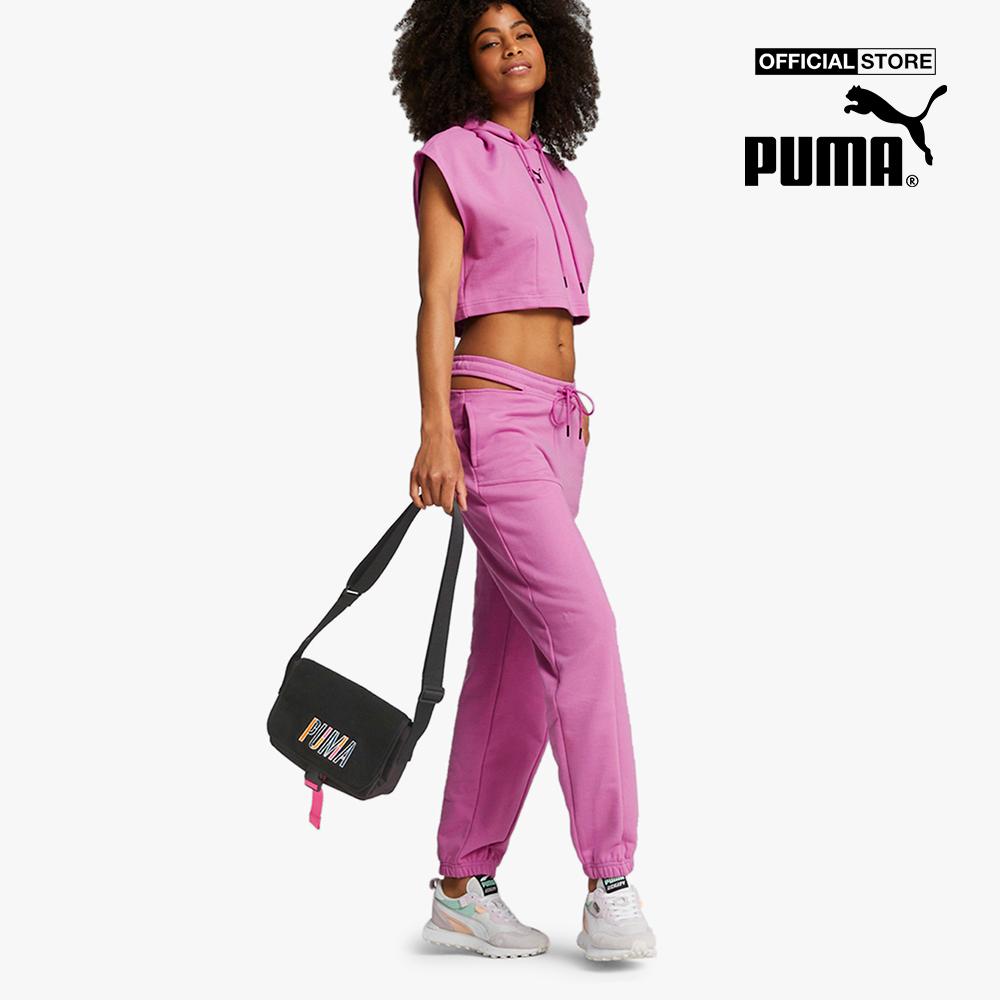 PUMA - Túi đeo chéo nữ phom chữ nhật Prime Street Mini Messenger 079169