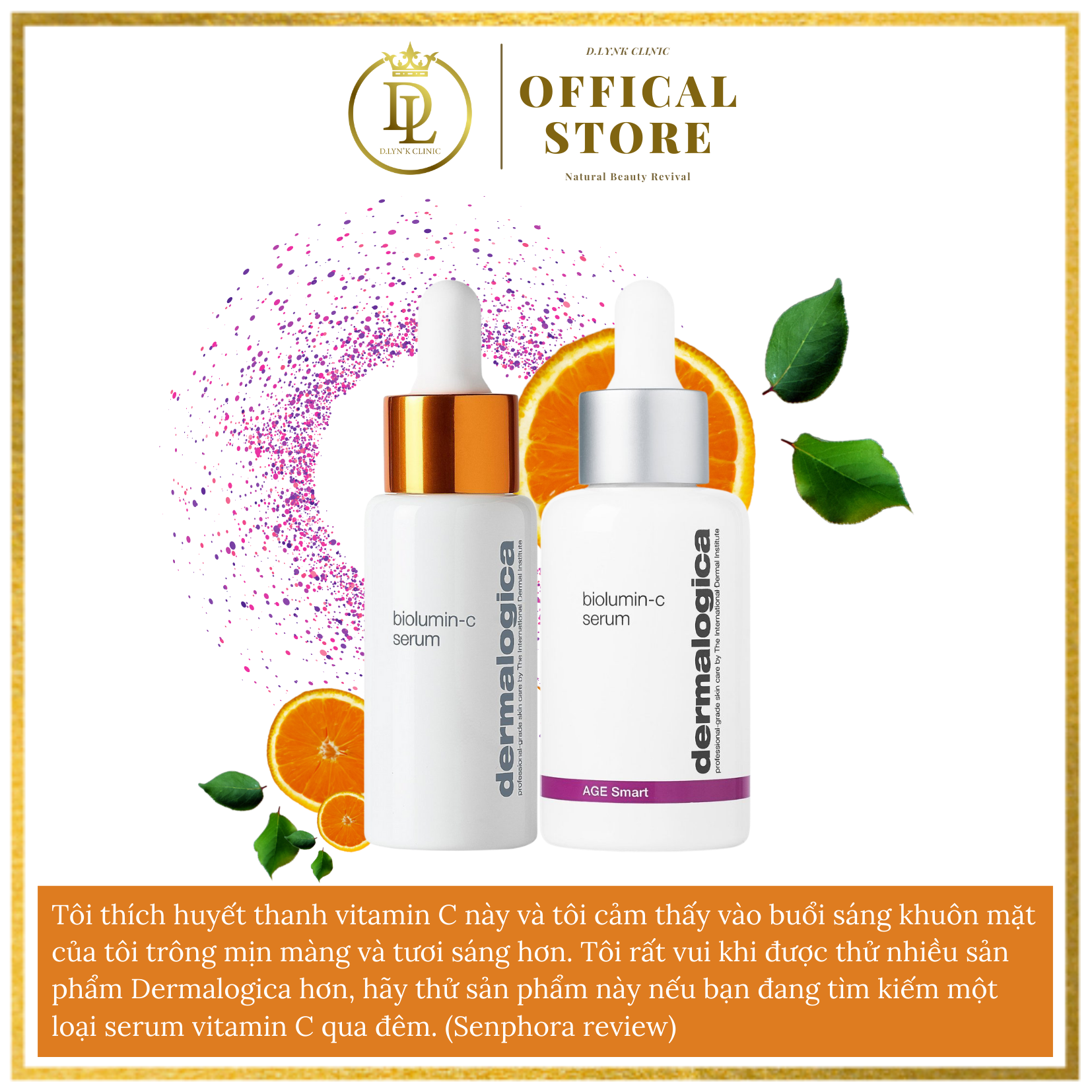 Tinh chất Vitamin C sáng da và chống lão hóa dành cho mọi loại da Dermalogica Biolumin C Serum 30ml - 59ml