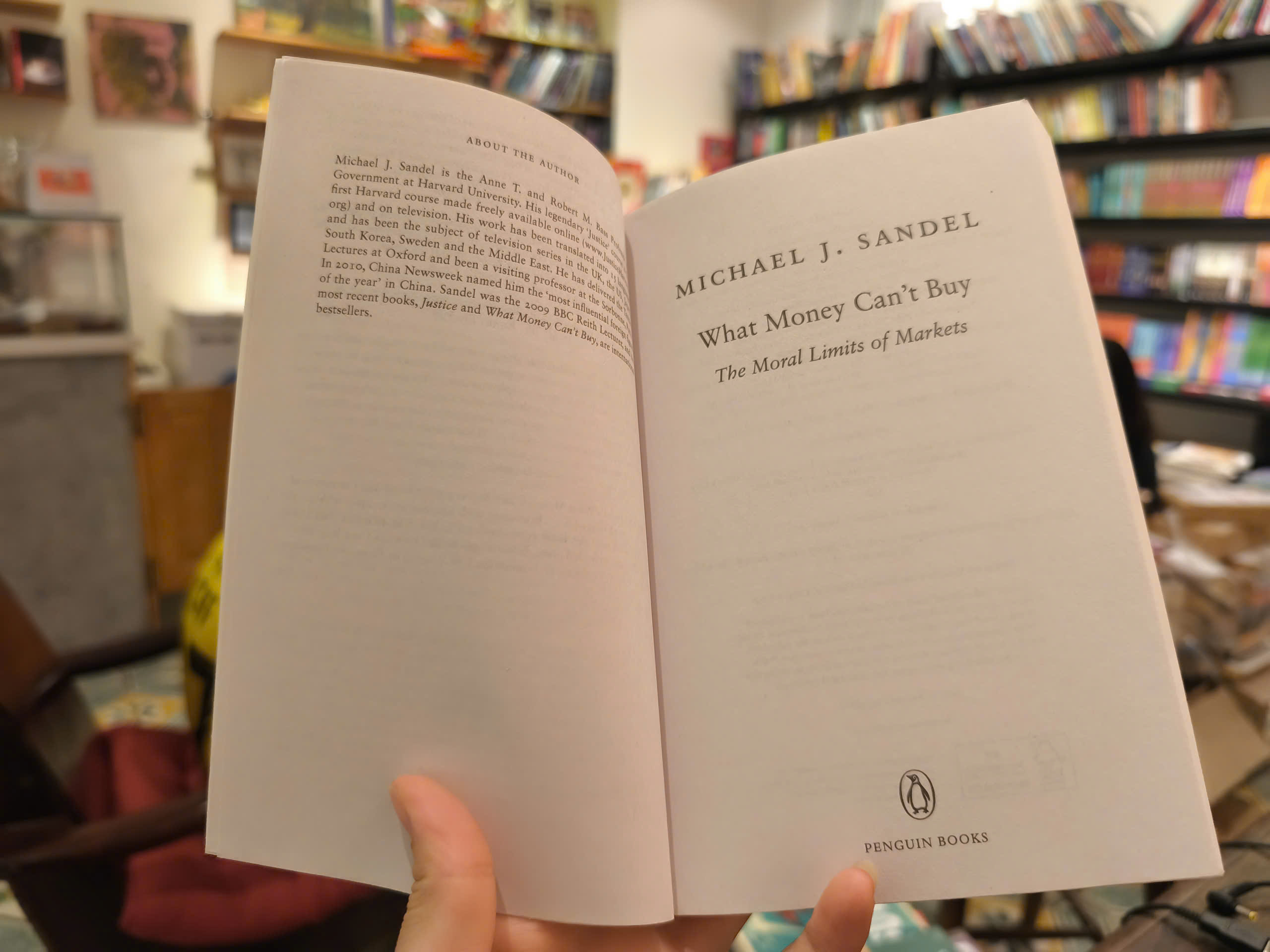 Sách - What Money Can't Buy: The Moral Limits of Markets by Michael J Sandel - Philosophy/ Nonfiction/ Economics