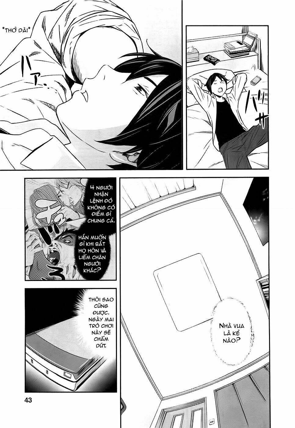 ousama game - mệnh lệnh nhà vua chapter 1 46