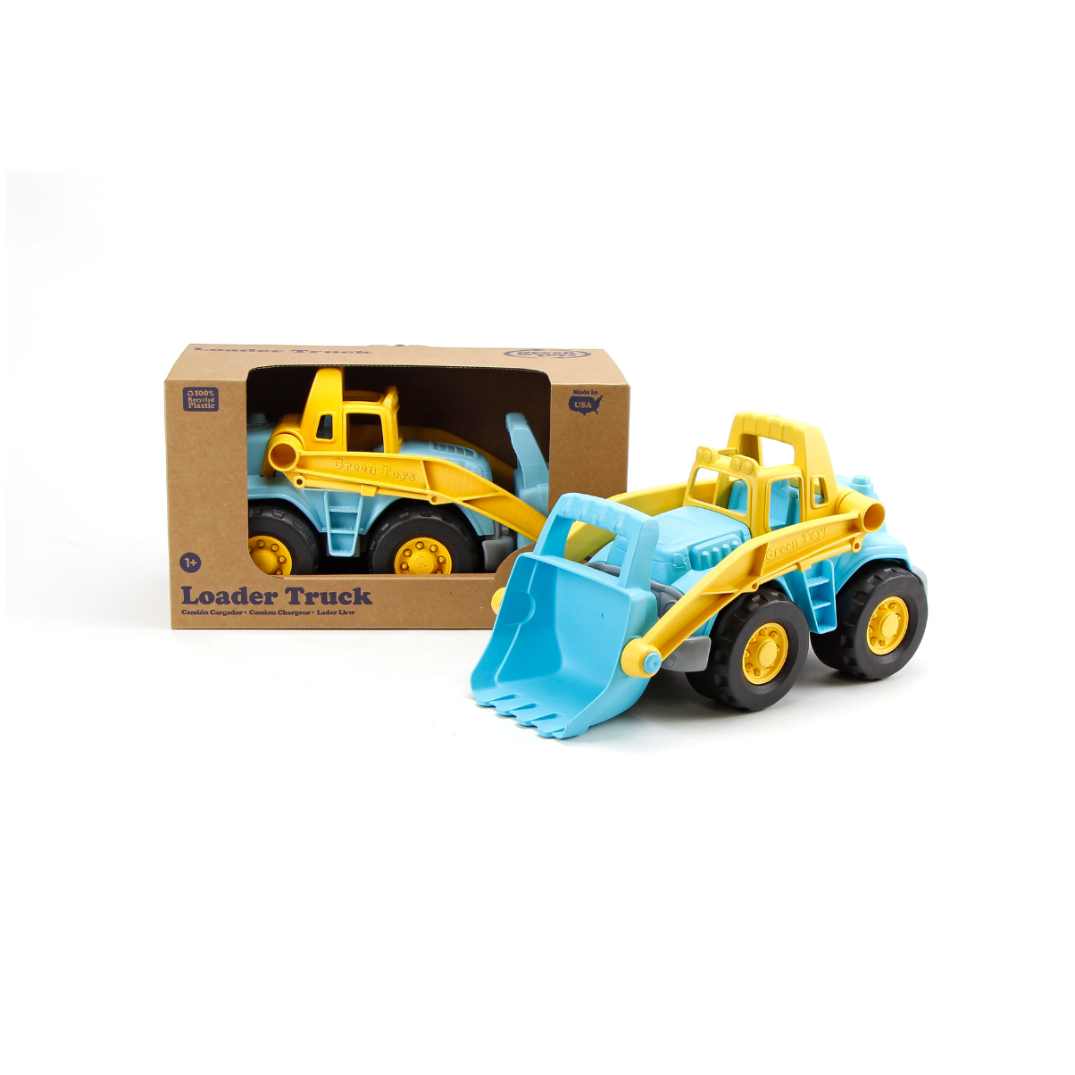 Đồ Chơi Xe Máy Xúc Càng Cao Green Toys Cho Bé Từ 12 Tháng