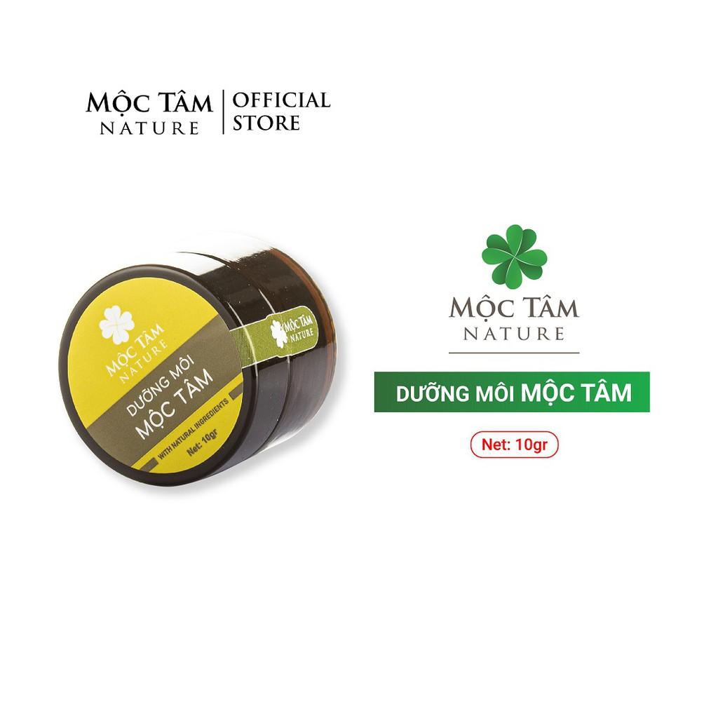 Dưỡng Môi Mộc Tâm 10g - Tinh Chất Thảo Mộc Dưỡng Ẩm, Mềm Môi