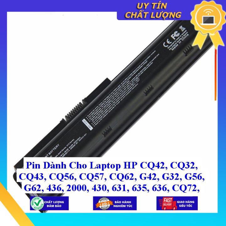 Pin dùng cho Laptop HP CQ42 CQ32 CQ43 CQ56 CQ57 CQ62 G42 G32 G56 G62 436 2000 430 631 635 636 CQ72 G72 - Hàng Nhập Khẩu MIBAT365
