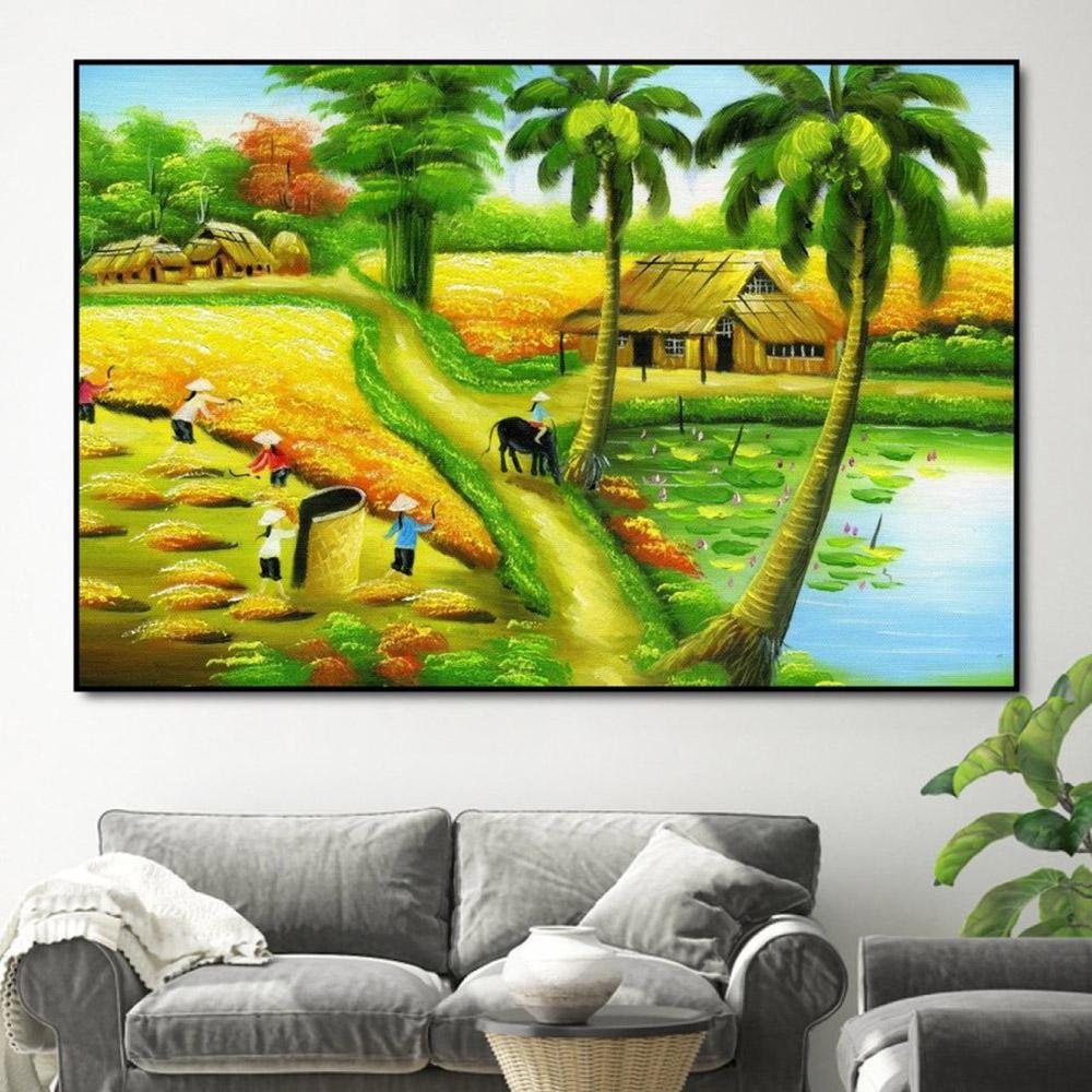 Tranh Treo Tường Cảnh Quê