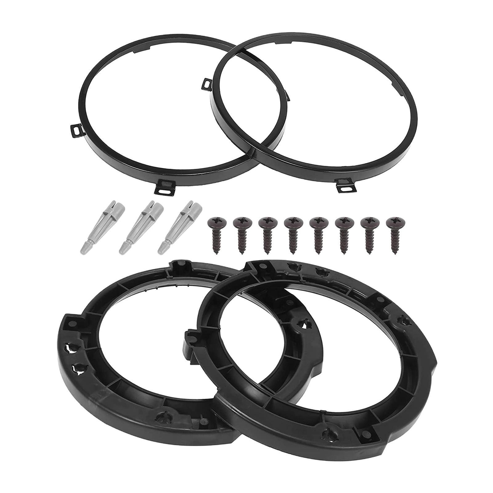 2 Pieces ,Headlight Bracket ,Interior Decoration ,Round Accessory Mounting Retaining Set Replacement Easy to Install Wear Resistant Sturdy