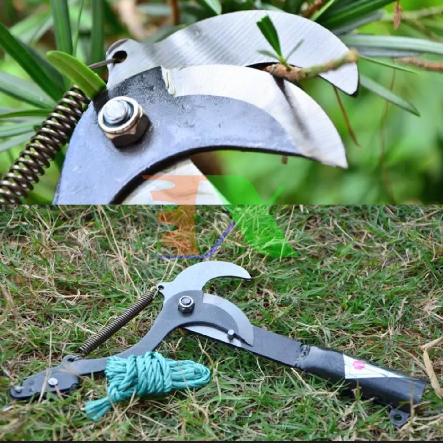 BỘ KÉO CẮT TỈA CÀNH CÂY HÁI HOA QUẢ TRÊN CAO CẦM TAY ĐA NĂNG TIỆN DỤNG HÀNG CHUẨN