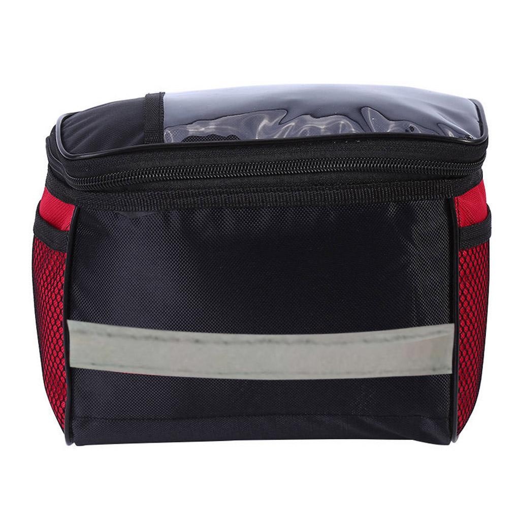 2Pcs Bicycle Handlebar Bag Bike Front Bag Holder Outdoor Riding Storage Pack
