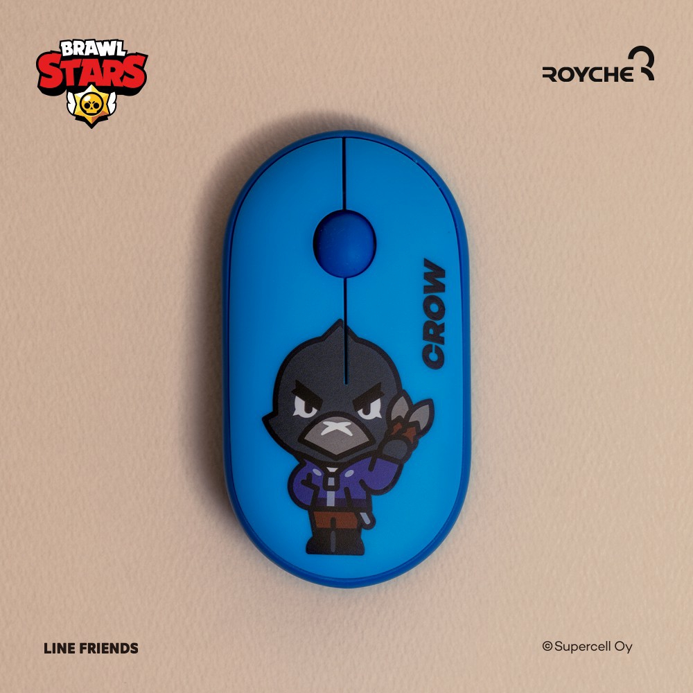 CHUỘT KHÔNG DÂY CHỐNG ỒN NHÂN VẬT GAME BRAWL STARS HÀNG CHÍNH HÃNG