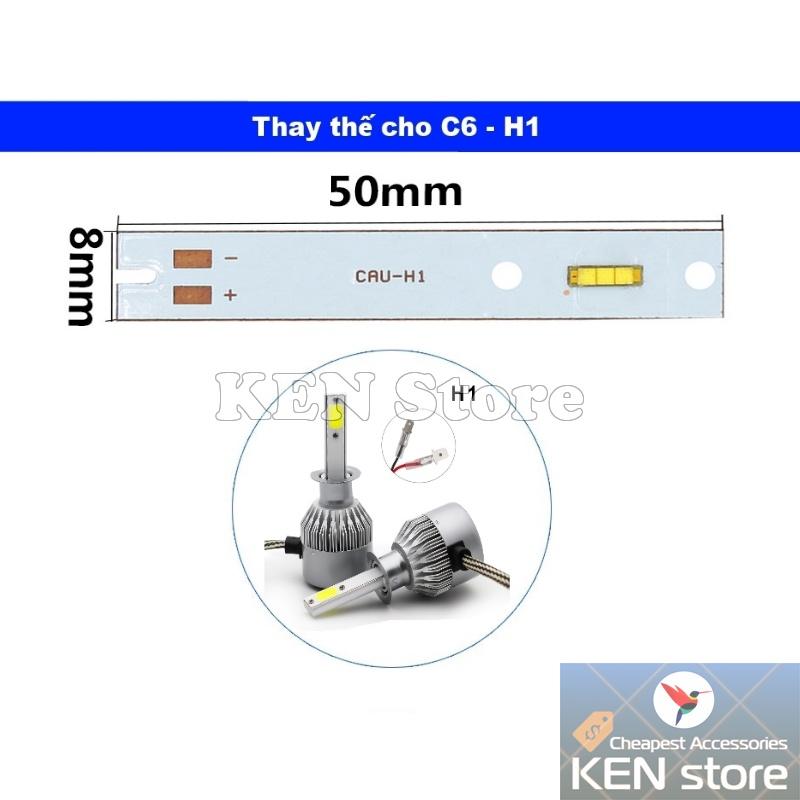 Chip led, nhân led ZES thay thế cho bóng đèn led pha C6-H1 H4 H7 H11 HB3 HB4