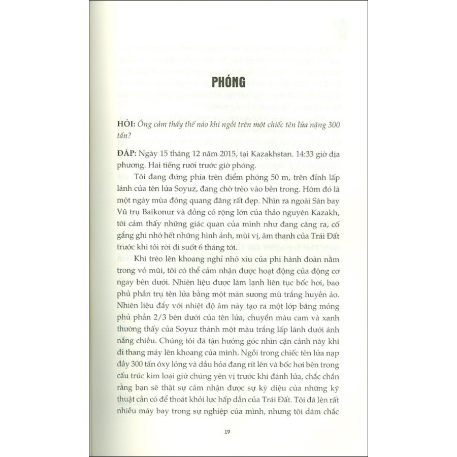 Hỏi Một Phi Hành Gia