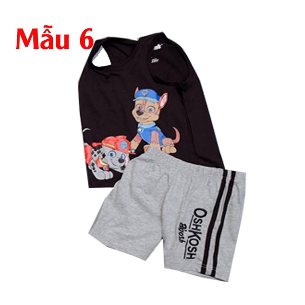 Bộ đồ bé trai sát nách