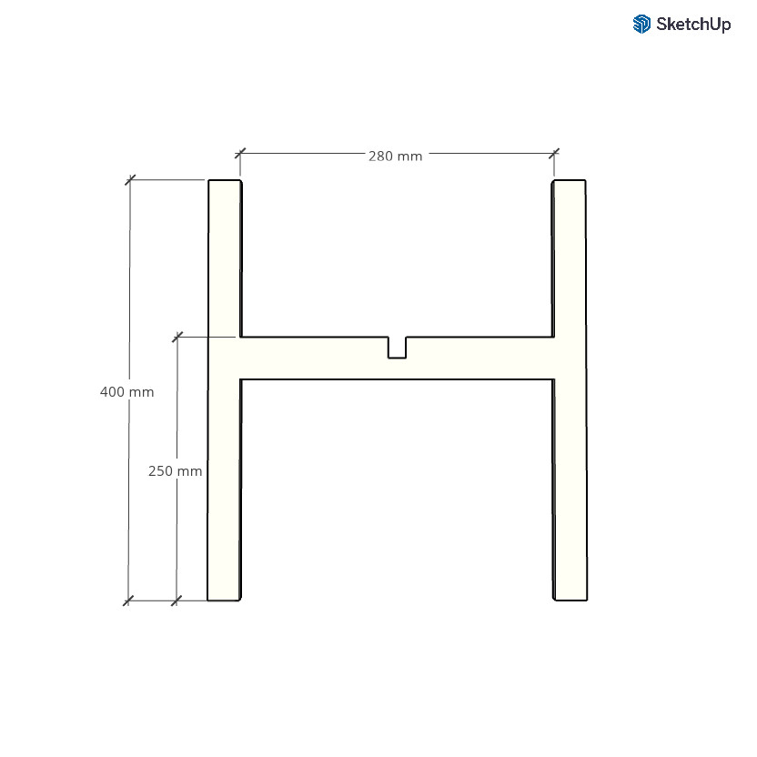 Kệ để chậu cây - Cho chậu đường kính 26 - 28 cm