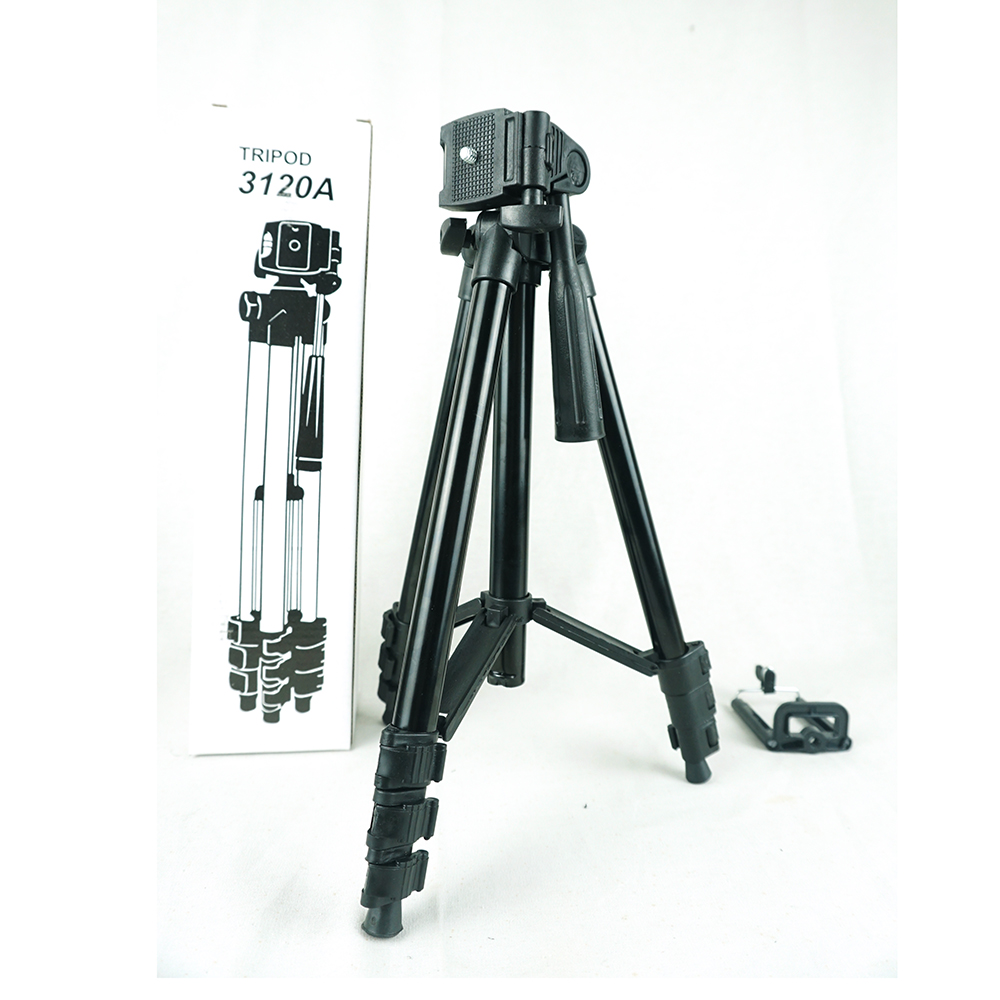 Hình ảnh Chân máy ảnh chụp hình 3 chân Tripod3120 PKCB182 - Hàng chính hãng