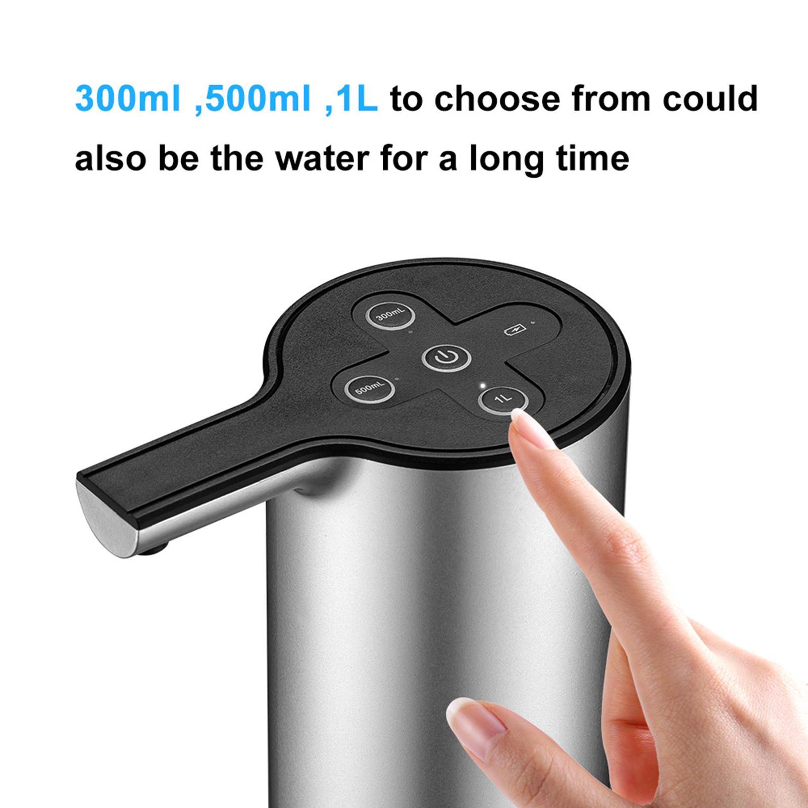 Water Bottle Pump Bucket Bottle Dispenser Water Jug Pump for Outdoor Indoor