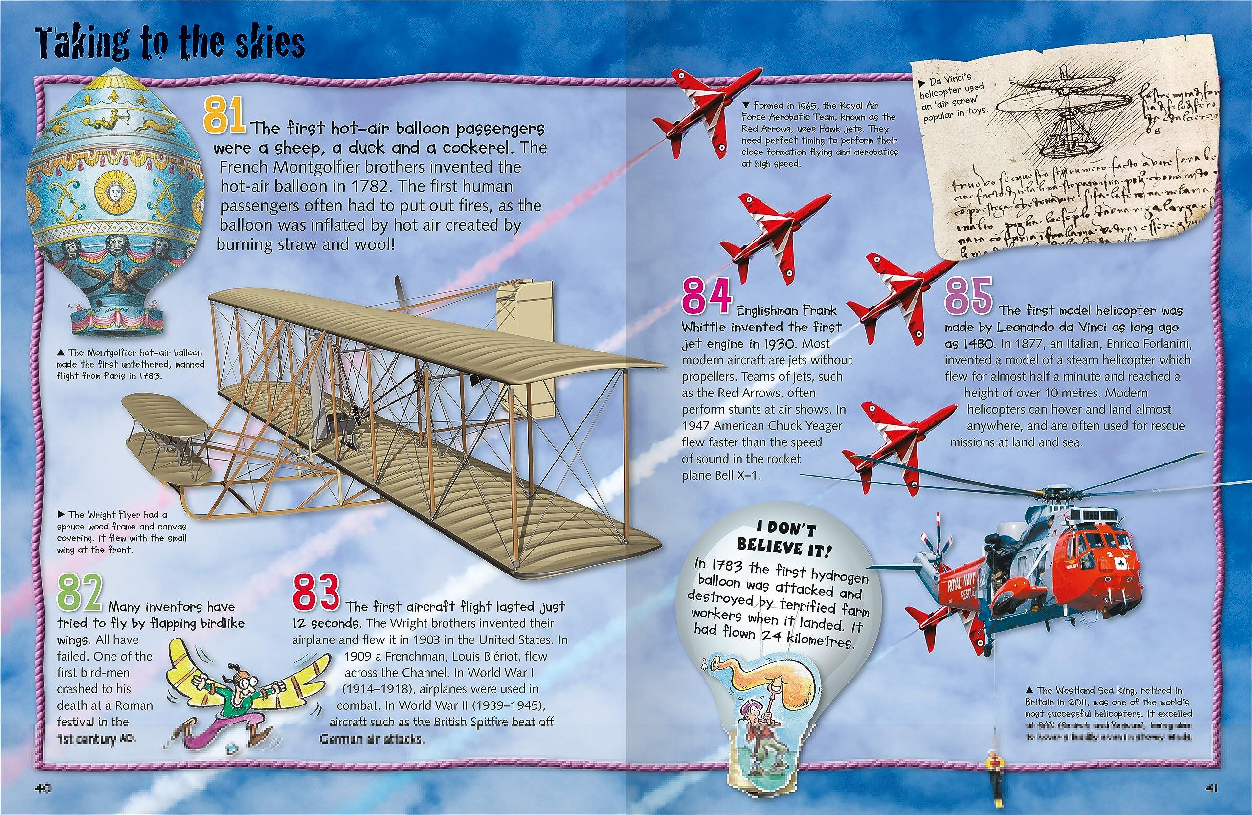 Sách ngoại văn: 100 Facts Inventions