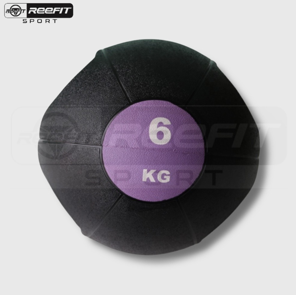 Bóng đập Medicine Ball 6kg có tay cầm RF54002