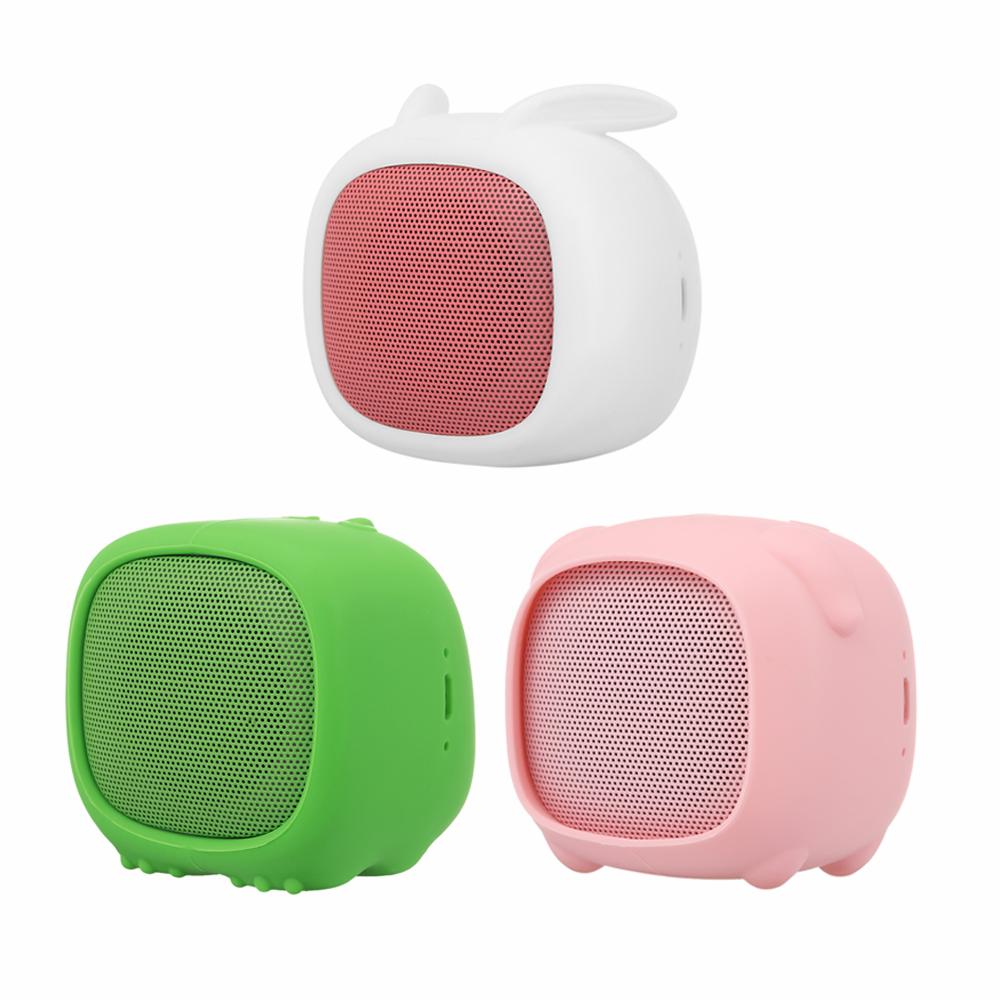 Loa Bluetooth nhỏ Smalody Hộp âm thanh di động dễ thương với khe cắm micrô TF Tương thích với iPhone