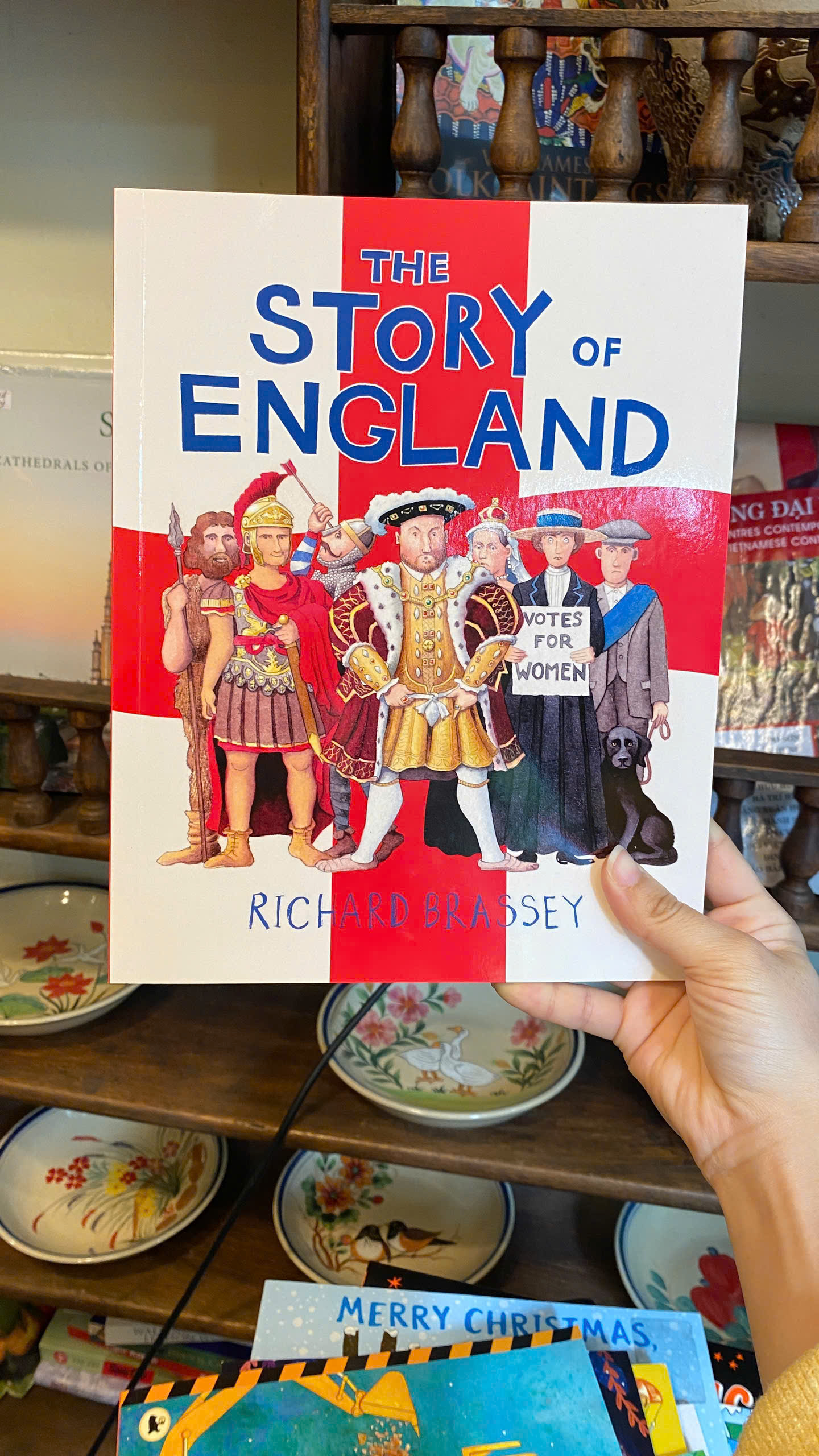 Sách - The Story of England by Richard Brassey