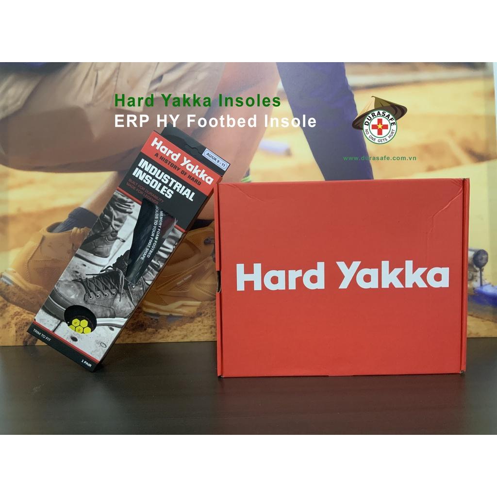 Đế lót giày siêu êm HARD YAKKA G60178 HY ERP Footbed Insole full Size 6-8, 9-11