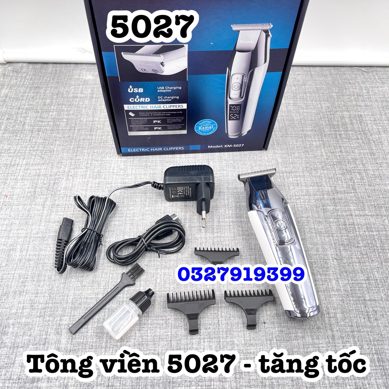 Tông đơ chấn viền cao cấp 5027 mài chuốt