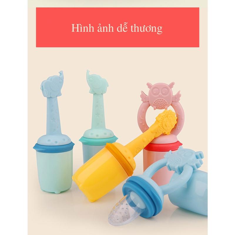 Túi nhai ăn dặm cao cấp xuất Hàn hình thú
