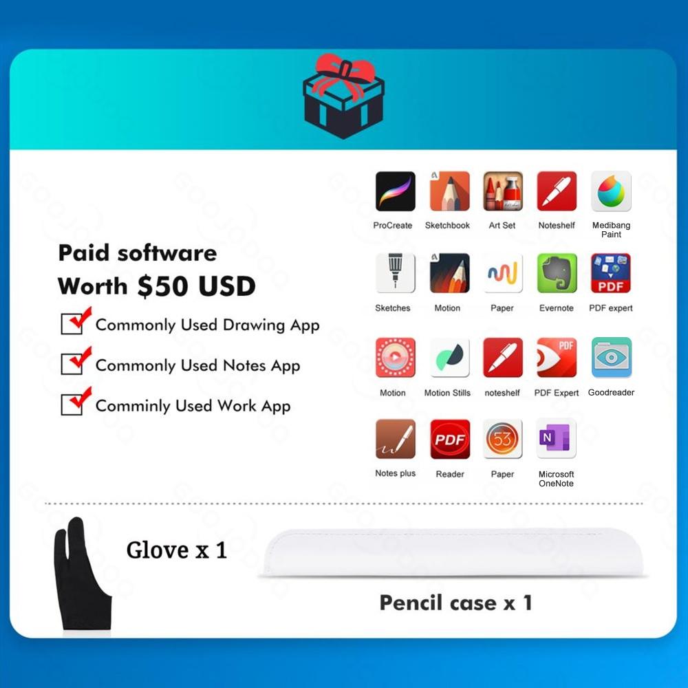CD3236 - Bút cảm ứng GD03 màn hình cảm ứng thế hệ thứ 3 dành cho iPad Pencil 1 2