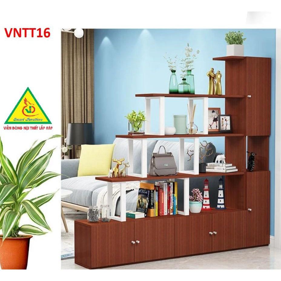 TỦ KỆ TRANG TRÍ KIÊM VÁCH NGĂN TNTT16 - Nội thất lắp ráp Viendong Adv