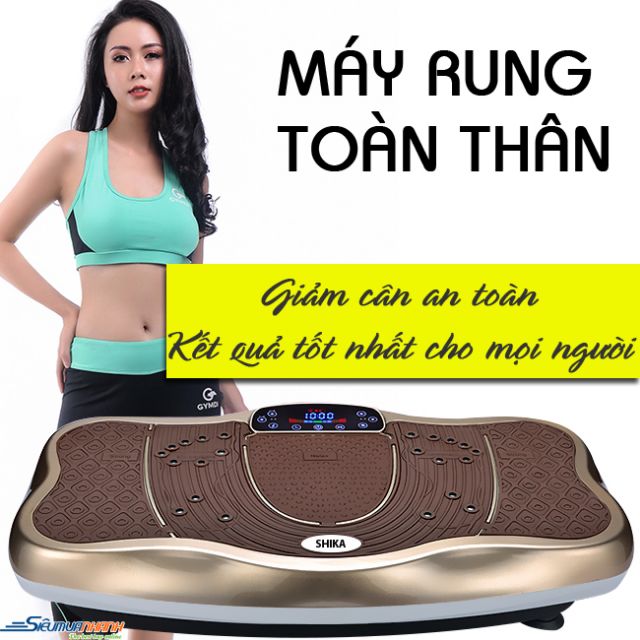 Máy rung lắc toàn thân cao cấp có nhạc MP3