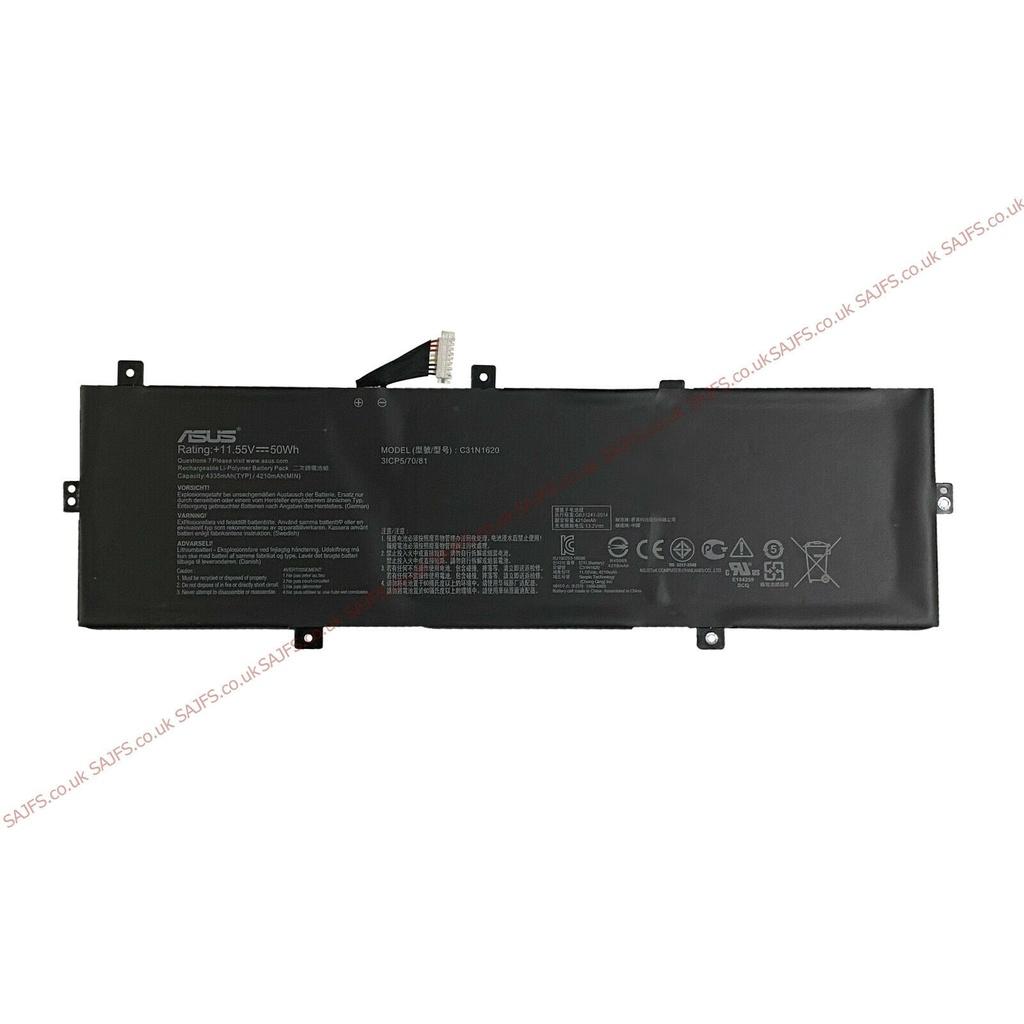 Pin Dùng Cho Laptop Asus UX430 UX430UQ PU404 PU404UF C31N1620 Battery (Original) 50Wh