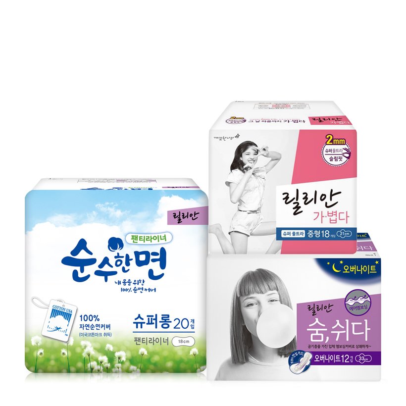 Băng vệ sinh Lilian Soomshida siêu mỏng cánh 3D Hàn Quốc Thêm khoá