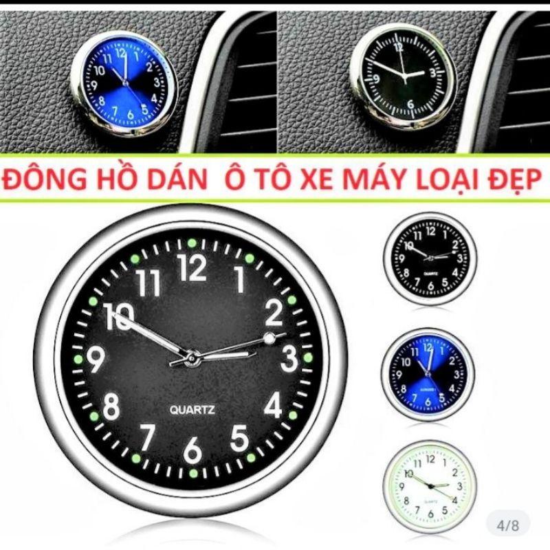 SIÊU ĐẸP VỚI 1 ĐỘNG HỒ SO BÁO GIỜ GẮN XE MÁY XE ÔTÔ HÀNG CHẤT LƯỢNG TỐT LOẠI 1