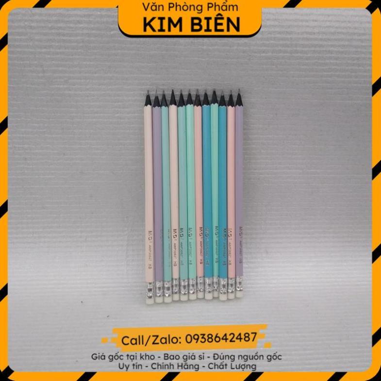 ️sỉ vpp,sẵn hàng️ Bút chì gỗ M&amp;G ngòi 2B mã AWP 357X6 - VPP Kim Biên