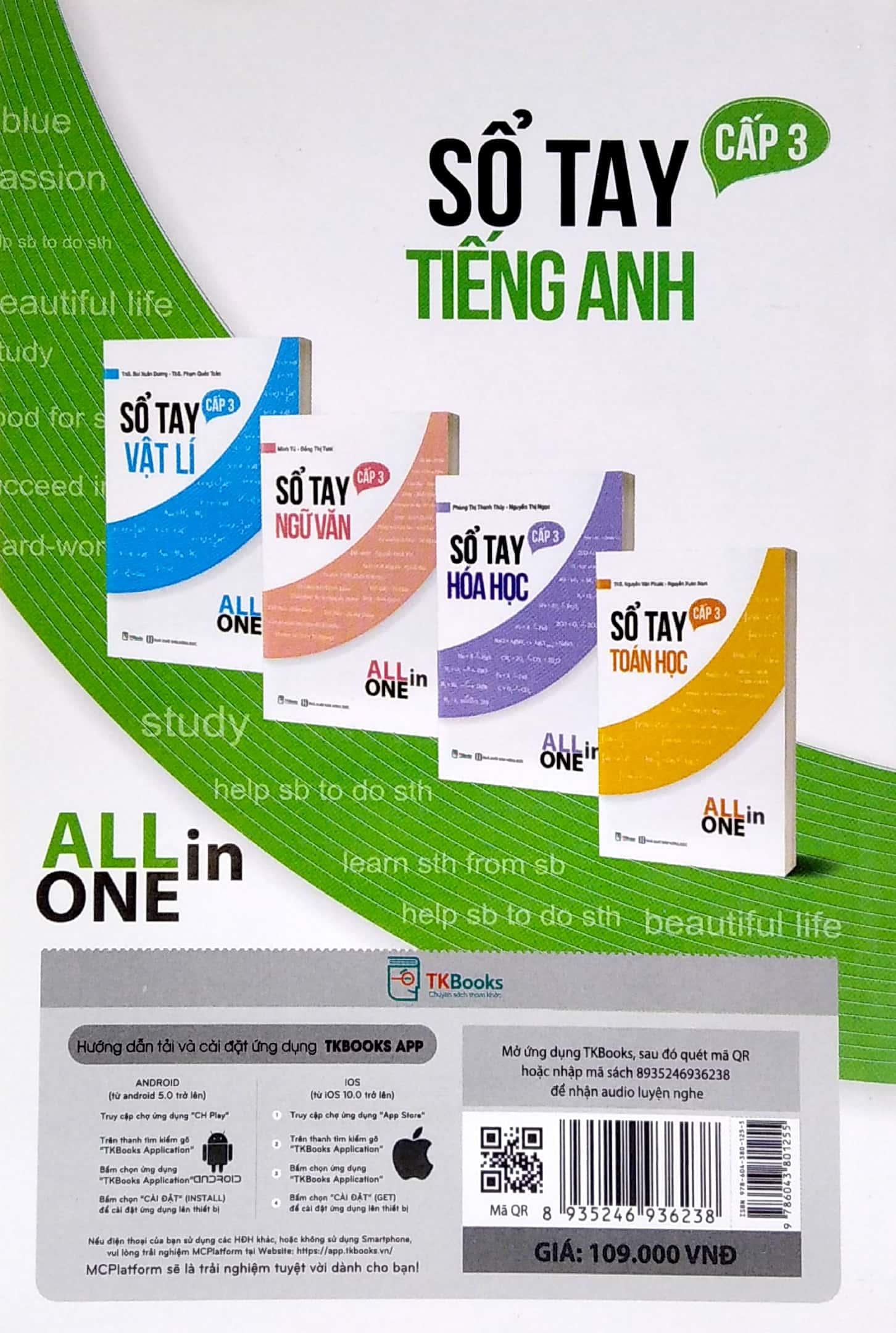 All In One - Sổ Tay Tiếng Anh Cấp 3