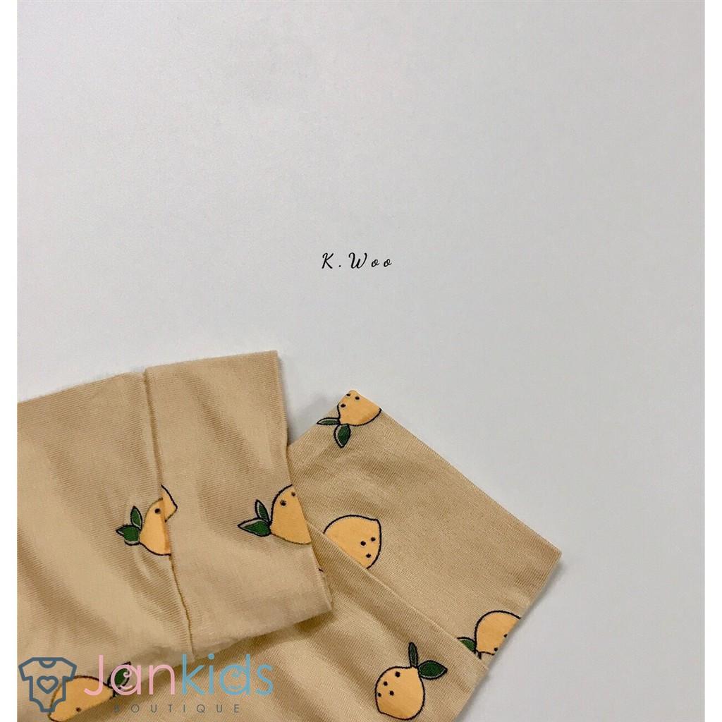 Bộ thu đông cổ 3 phân chất thun lạnh hàn KWOO - hàng loại 1