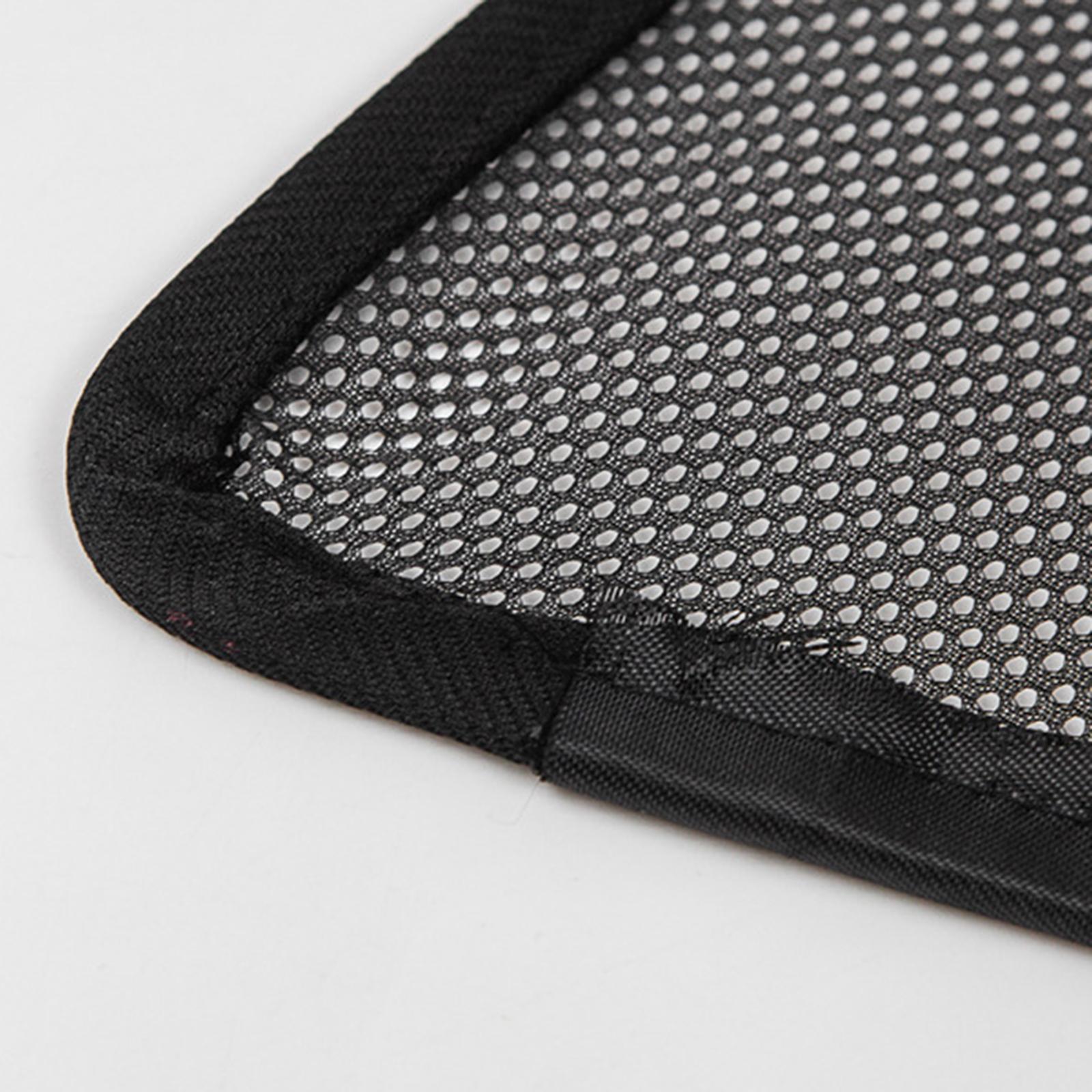 Set of 2 Window Sunshade Cover Triangular Net Protector for Tesla Model 3
