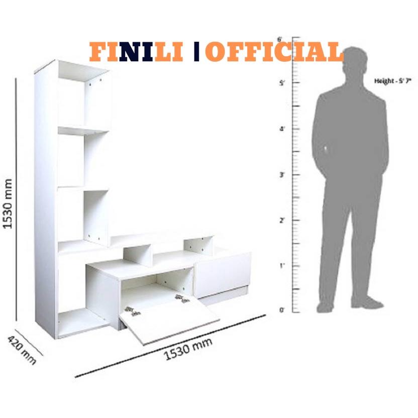 Kệ tủ tivi phòng khách phòng ngủ FINILI thiết kế hiện đại nhiều màu sắc FNLO4.4