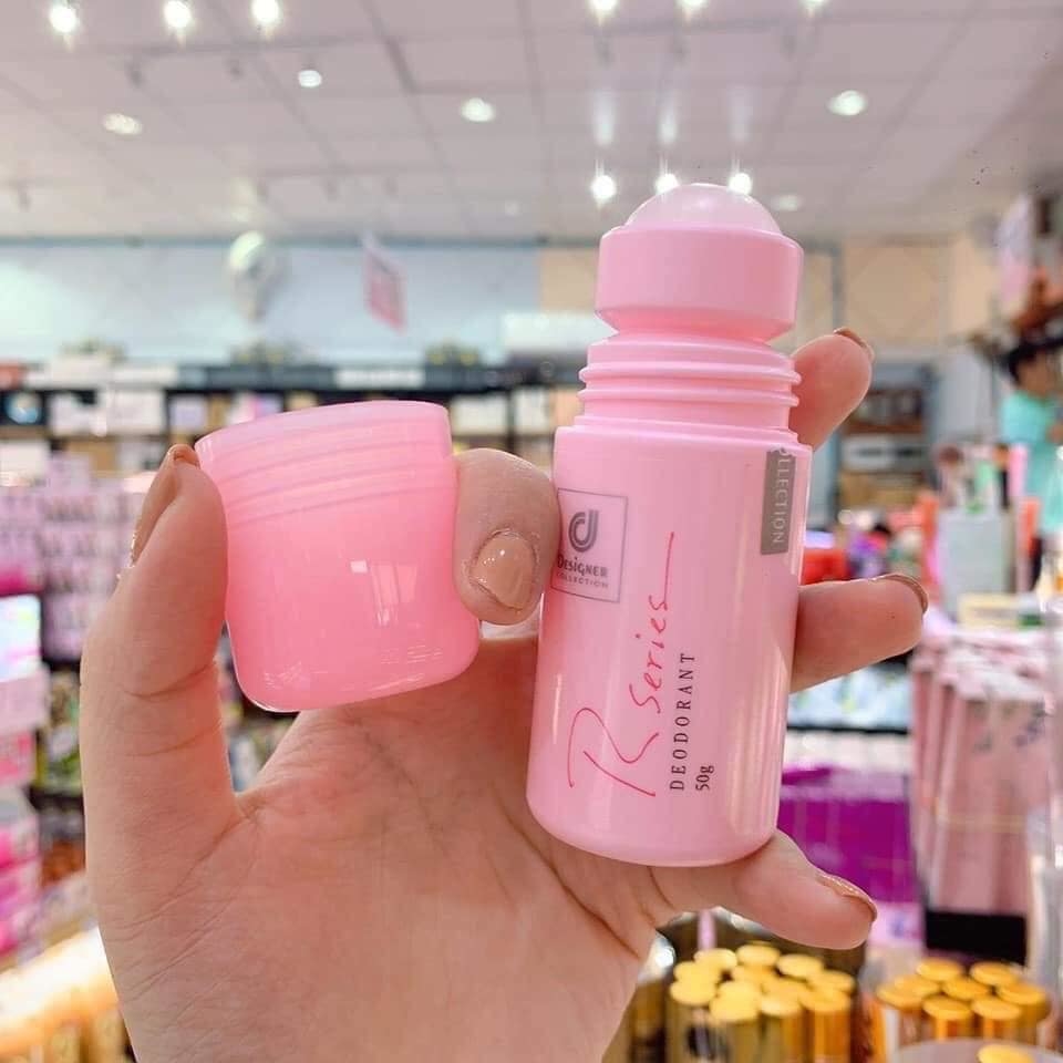 Lăn nách khử mùi hương hoa hồng Designer Rseries Thái Lan 50g