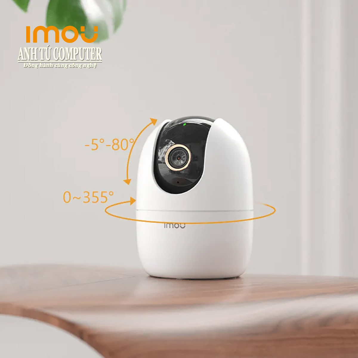 Camera WiFi quay quét Imou Ranger 2 5MP 3K A52P hàng chính hãng