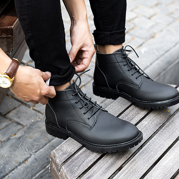 Giày da nam Giày Dr Martens 1486 Đôi Giày Huyền Thoại