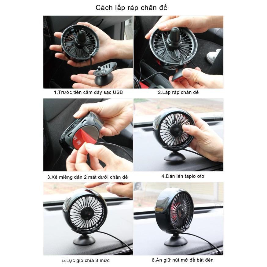 Atmosphere Stand&Hold - Quạt gió đa năng trên ô tô  - Home and Garden