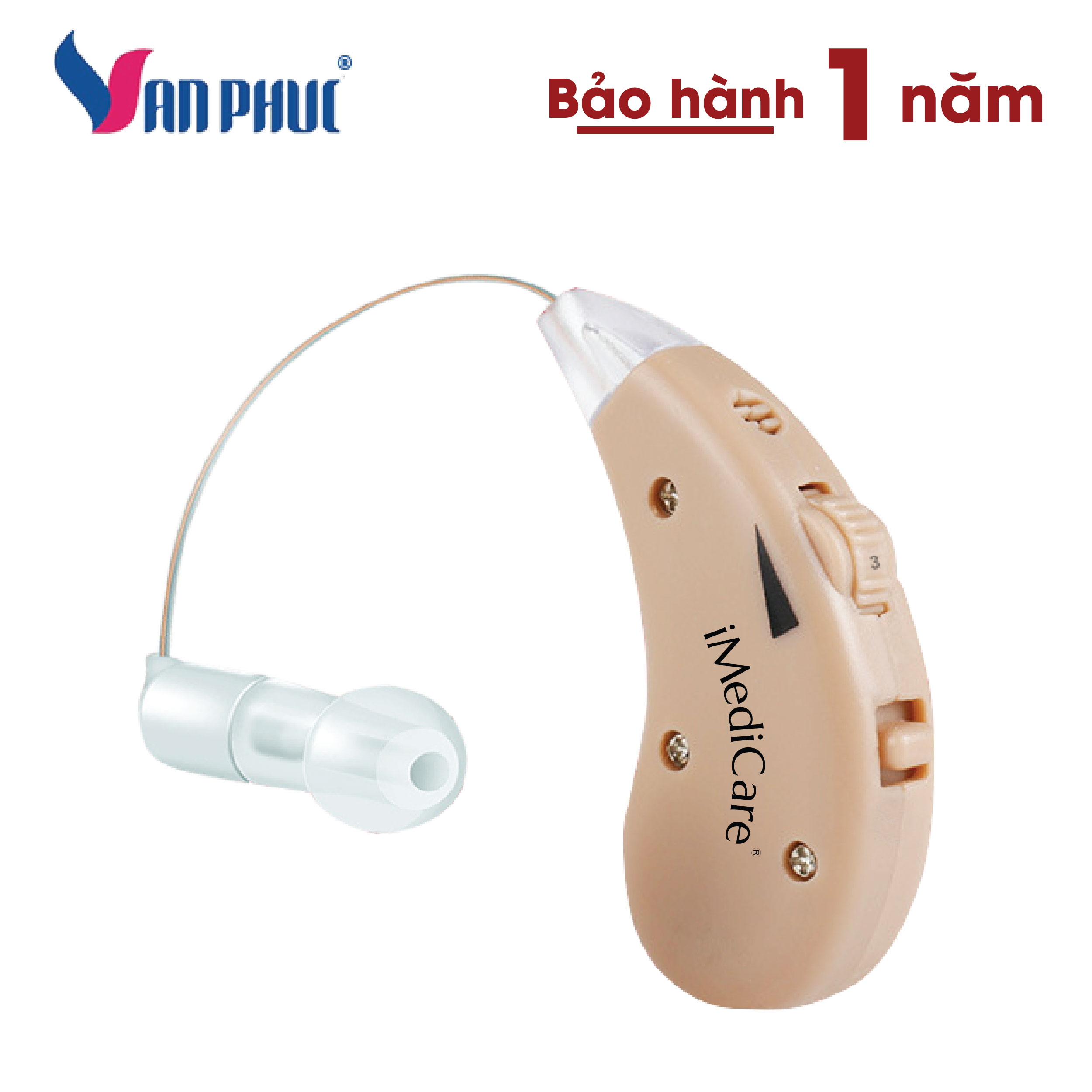 Máy trợ thính iMediCare iHA-E1 (NEW) (CHÍNH HÃNG - BH 12 tháng)
