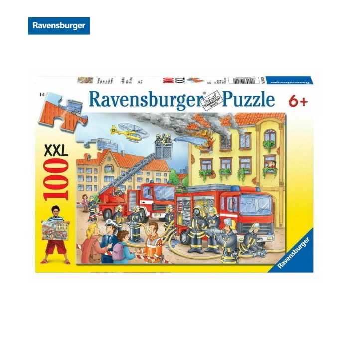 Bộ xếp hình puzzle Ravensburger cứu hoả 100 mảnh 10822 0