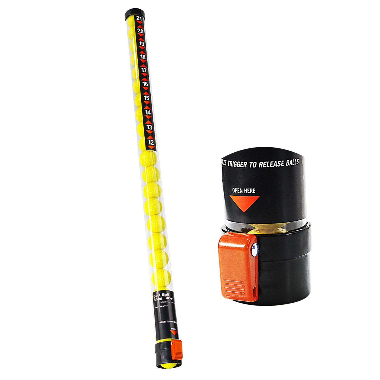 Portable Golf Ball Retriever Pick up Sucker Tool Golf Ball Holder Golf Ball Picker Tube