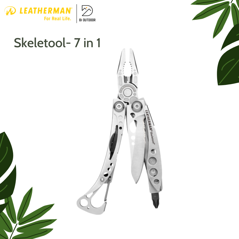 Kìm Đa Năng Leatherman Skeletool- Multi-Tool (7 In 1)- Stainless