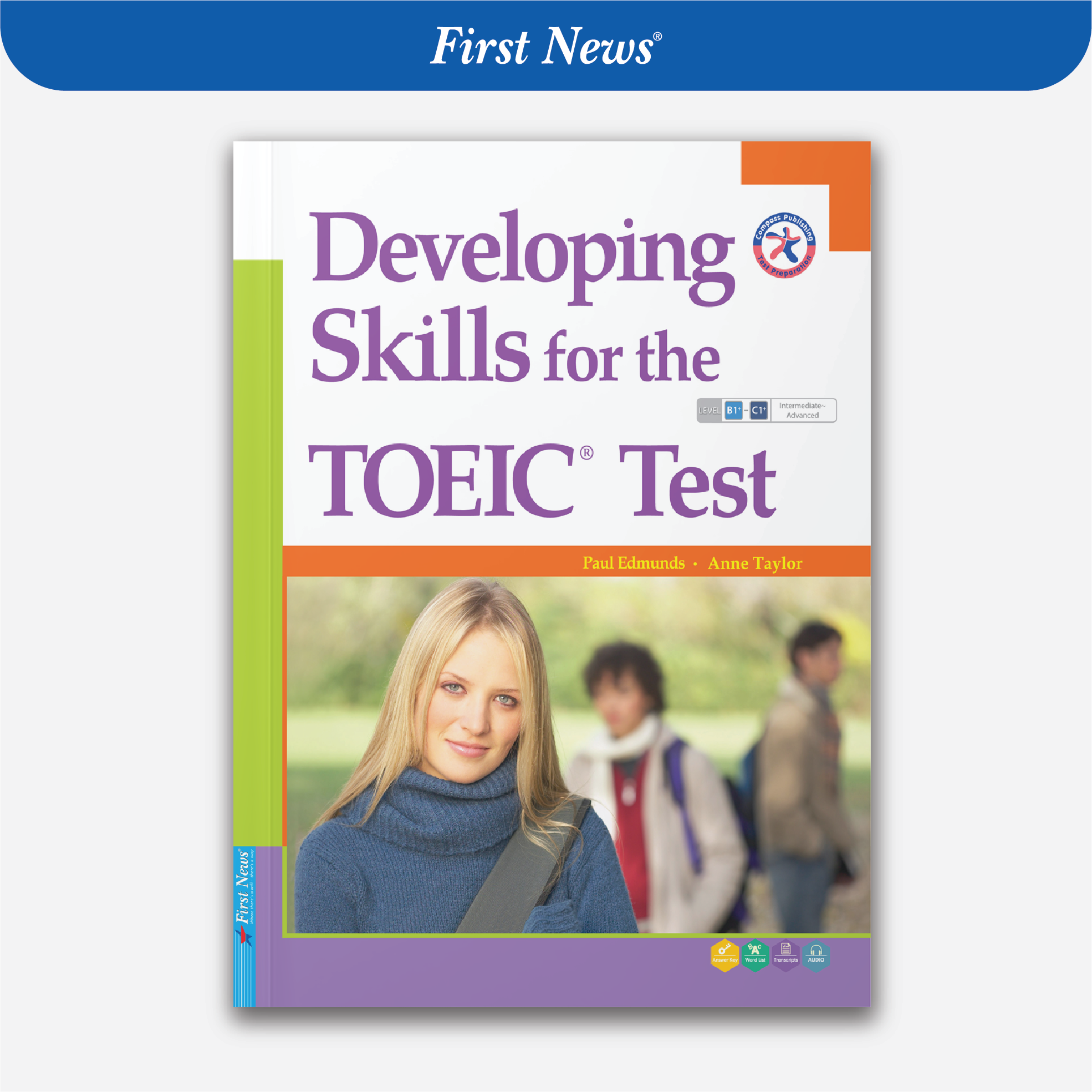 Developing Skills For The TOEIC Test - Kèm 3CD (Tái Bản 2018)