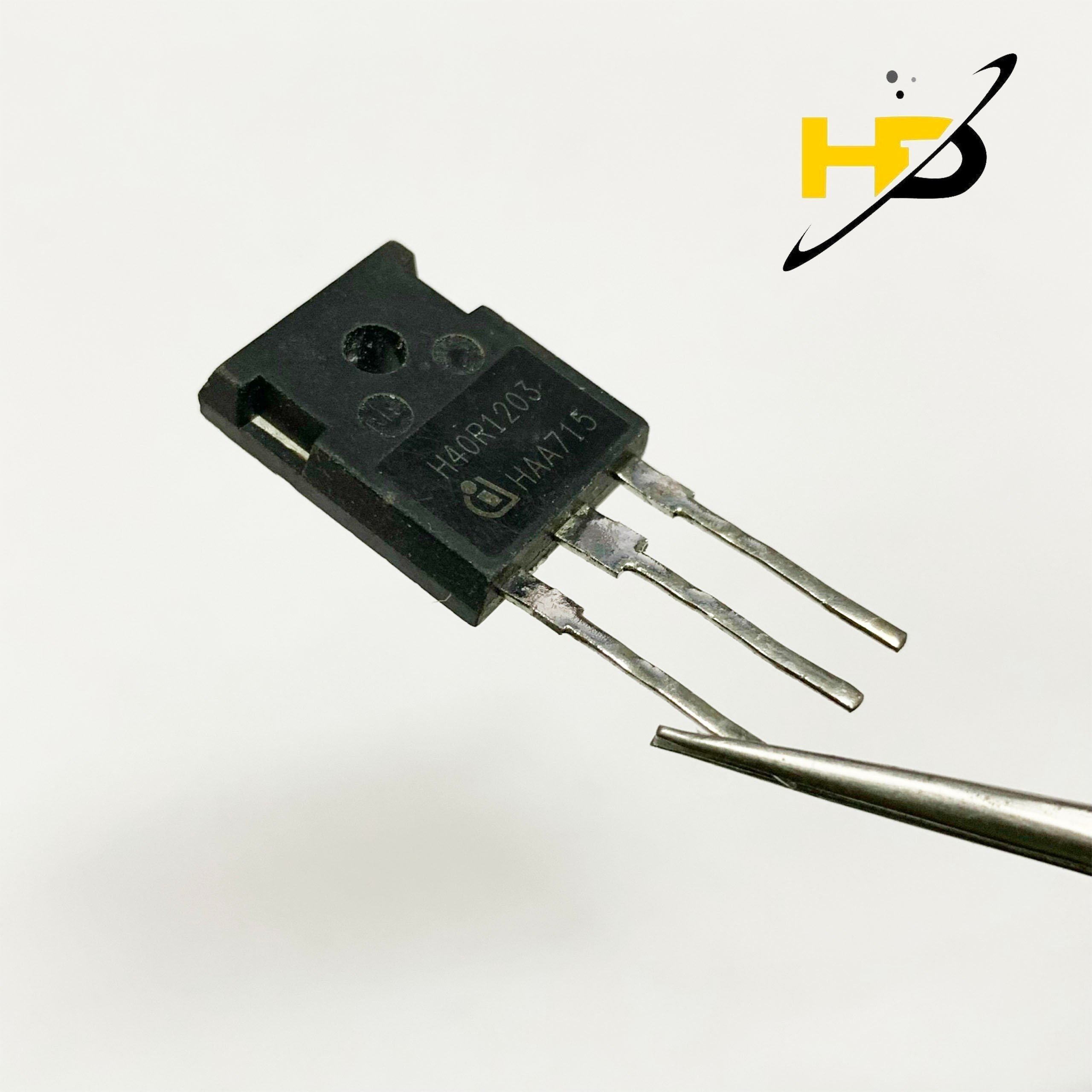 Sò Công Suất Bếp Từ H40R1203 40A 1200V , Transistor Điều Khiển 3 Cực