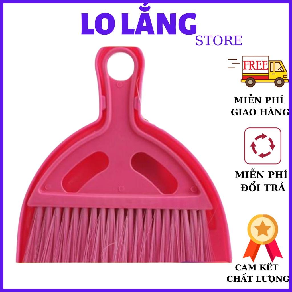 Dụng cụ chổi hốt rác quét bàn thờ mini dành cho văn phòng và bàn làm việc cao cấp