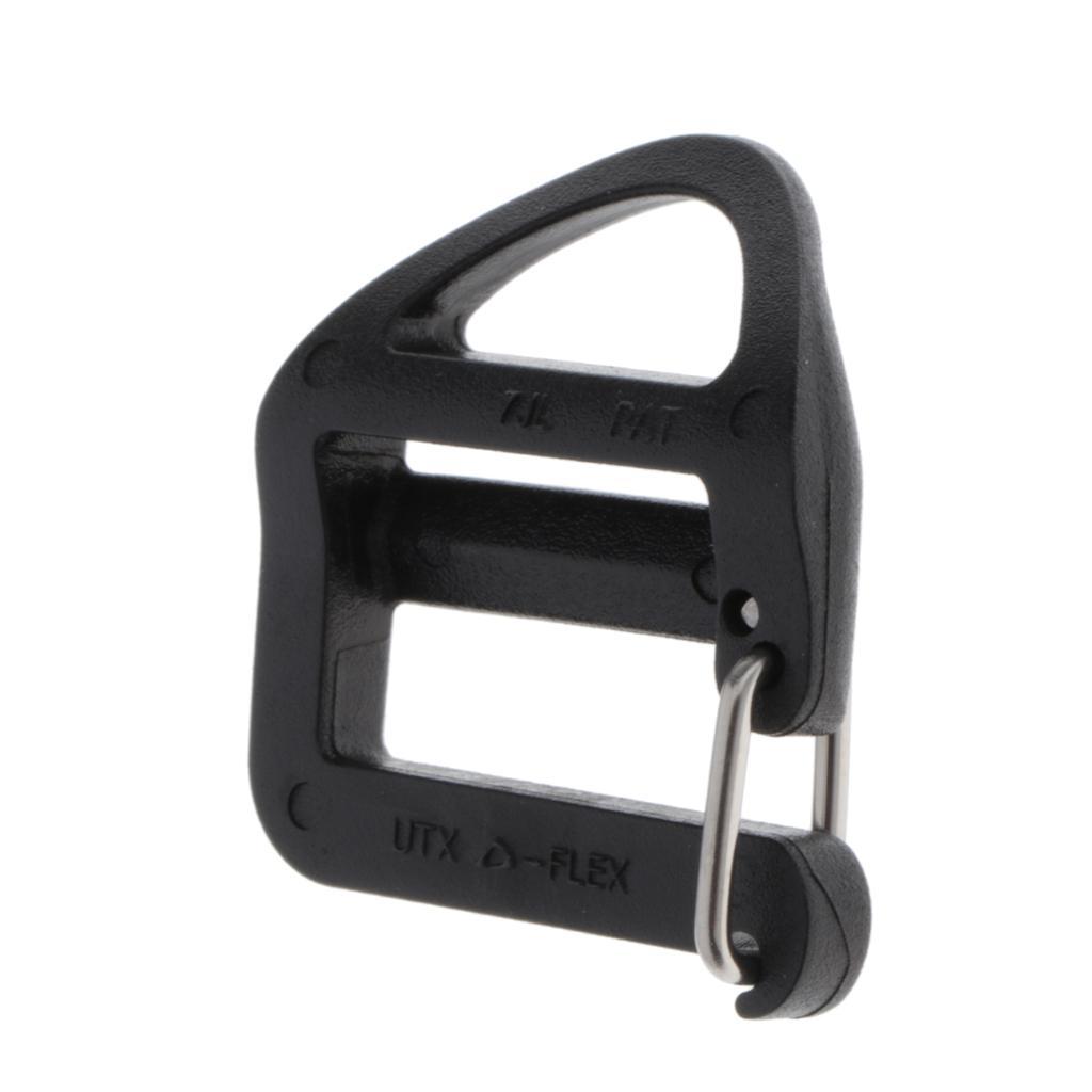 3-4pack 5 Pieces Plastic Webbing Buckle for 20mm Strap Outdoor Backpack